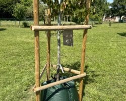 Sac d'arrosage à diffusion lente d'eau pour arbres et jeunes plantations