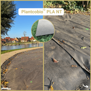 Paillage bio pour espaces verts en PLA