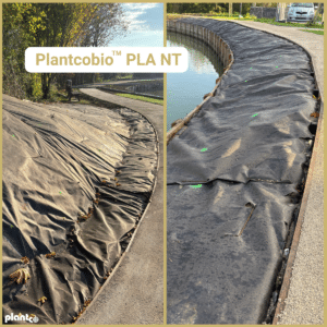 Paillage bio pour espaces verts en PLA