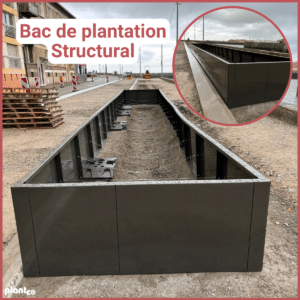 Bac de plantation Plantco Structural